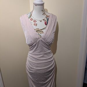 Le Chateau Backless Dress in Soft Pink
